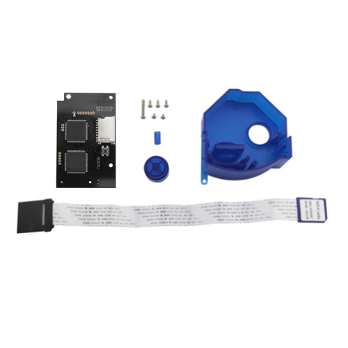 Optical Drive Simulation Board and Remote SD Card Mount Kit(Blue) 1