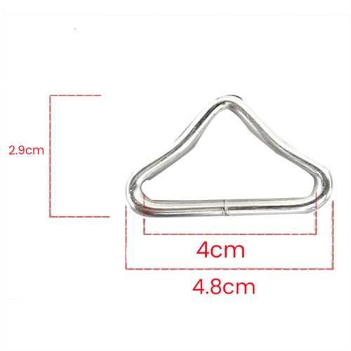 20 set med fjäderspänne för trampolin, triangelringar och spänne 2