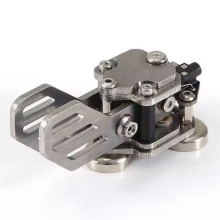 Mini CW Morse-nyckel med dubbel paddelkod i aluminiumlegering