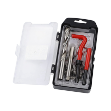Kit de reparación de roscas de 15 piezas, métrico, M12 x 1,25 mm, juego de insertos de reparación de roscas
