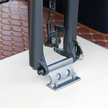Fahrrad Vorderradgabel Schnellspanner Halteklammer Tragbar Rot