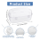 Diving Face Mask Case Scuba Mask Box Face Diving Goggle Face Mask 6