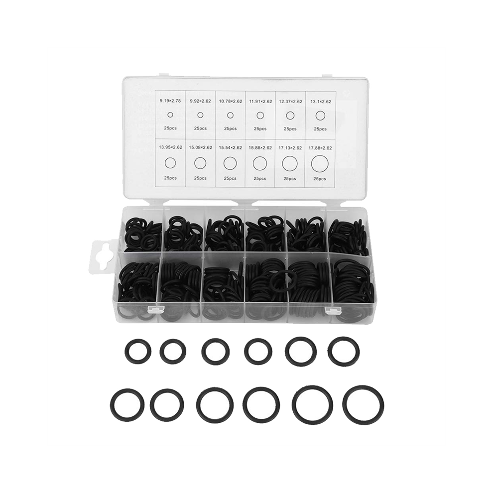 300Pcs O-Ring Nbr O-Ring Sealing Ring Gasket Washer Kit 4851870099993