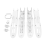XK X450.0020 Motorfästesfäste Set för RC Flygplan 1