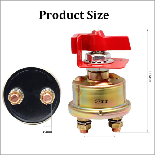 Universal Forklift Excavator-Marine Battery Disconnect Switch 2