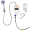 Durchlauferhitzer Dusche 220V Badezimmer Wasserhahn 3500W EU Stecker 1