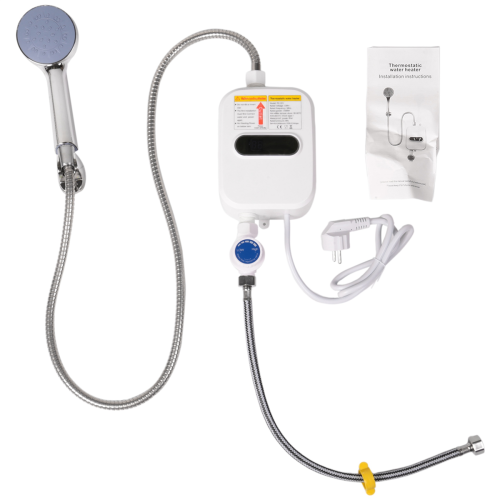 Durchlauferhitzer Dusche 220V Badezimmer Wasserhahn 3500W EU Stecker