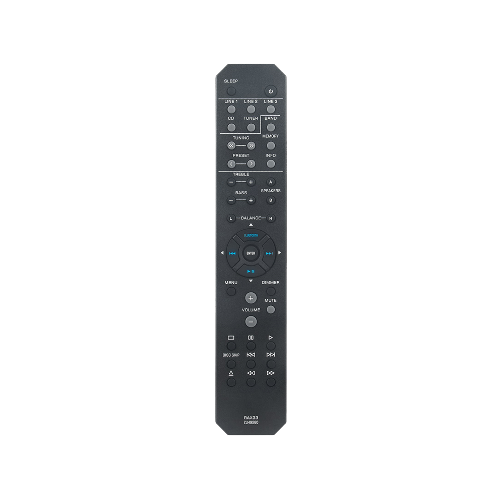 Replace Remote Control For Stereo Receiver R-S202 R-S202bl 4851870096039