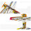 RC Flygplan 3D Mini Skum EPP PP F3P Ljusset KIT Modellleksaker E210 3