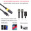 USB C till XLR hona-kabel datorljud-datakabel 2 meter 5