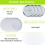 Blank Making Supplies 58mm Metal Button Badge Making Kits 3