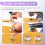 Kit de pinces à œillets, 1/4 po 6 mm, avec œillets métalliques 5