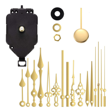 Kit Meccanismo Orologio Al Quarzo Silenzioso – Ricambio Movimento Con 6 Lunghezze Albero (8.9-23.5 Mm), Fai Da Te Per Riparazione O Creazione Orologi Da Parete - 2