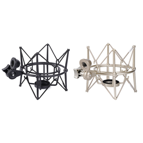 Microphone Shock Mount Adjustable Mount (Champagne Gold) 2