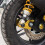 Motorfiets achtervering verlagingslink kit titanium 6