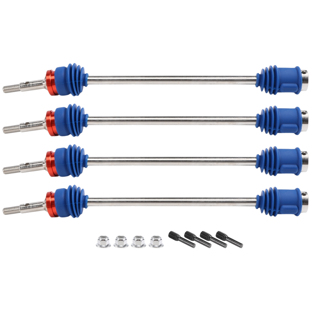 Metal Steel Front And Rear Driveshaft Axle Cvd 5451R For 1/10 Rc Car 4851870006892