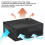 A09 HTPC-datorchassi Mini ITX USB2.0-datorchassi Svart 6