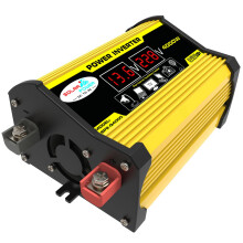 DC12V till AC 220V 4000W Bilväxelriktare LED-display 2 USB-strömomvandlare