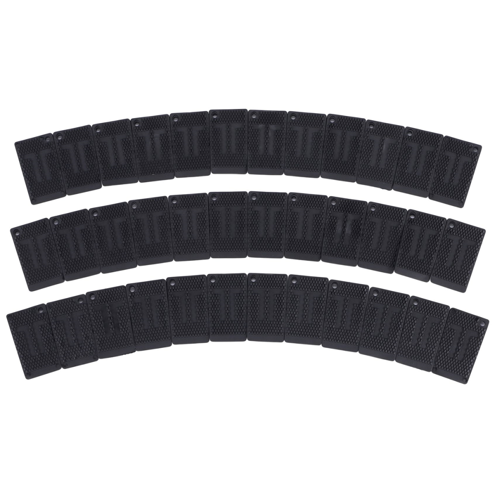 Plastic Shims For Leveling - 36 Piece Jar, Strong And 4851870016730