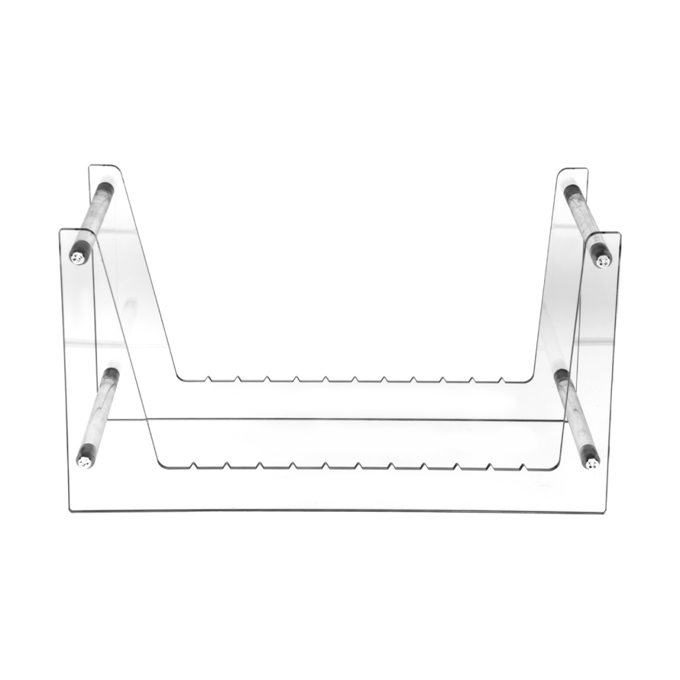 Support transparent pour disques vinyles pour le rangement des albums de bureau