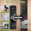 Barn Door Lock Hardware, 90 Degree Heavy Duty Gate Latches 1 Pack 5