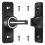 Barn Door Lock Hardware, 90 Degree Heavy Duty Gate Latches 1 Pack 2
