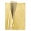 Guldfärgat silkespapper, 100 ark metallic 1