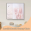 3Pcs Beige Grass Sunset Beach Palm Tree Canvas Painting 4