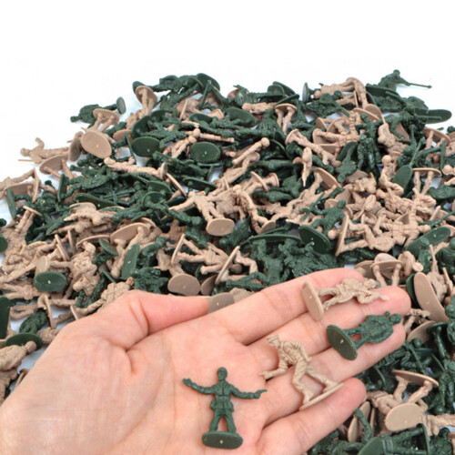 360Pcs/Set 1/72 DIY Simulation Plastic Soldiers Figurine Figures 2