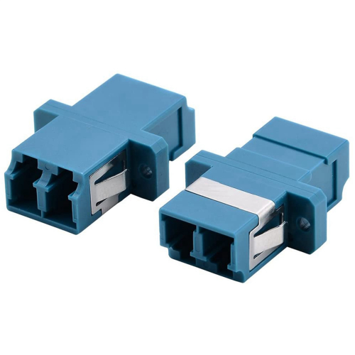 LC fiberoptisk adapter - LC till LC duplex singlemode-kopplare - 5-pack 2