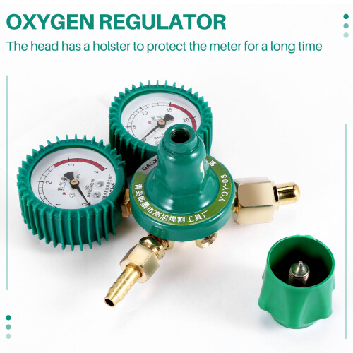 Oxygen Gas Bottle Regulators Acetylene Double Gauge Regulator 2