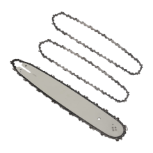 16 Inch Chain Saw Guide Bar with 3Pcs Chains for 009 012 021