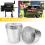 Fetthinkfoder för vedeldad pelletsgrill 6-pack 5