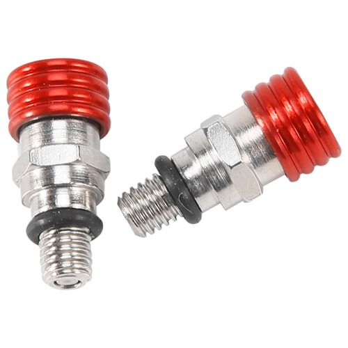 Βαλβίδα εξαέρωσης αέρα για πιρούνι Motocross M5X0.8Cm για κόκκινο
