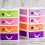 20Pcs 1 to 50 Number Stickers for Inventory Storage Classification 3