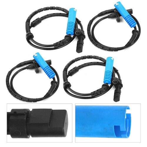4Pcs Car ABS Wheel Speed Sensor for - X5 E53 2000-2006 34526756380 1