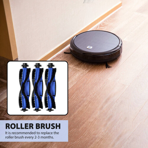 3 Pack Replacement Parts Rolling Brush for RoboVac 11S 15C 2