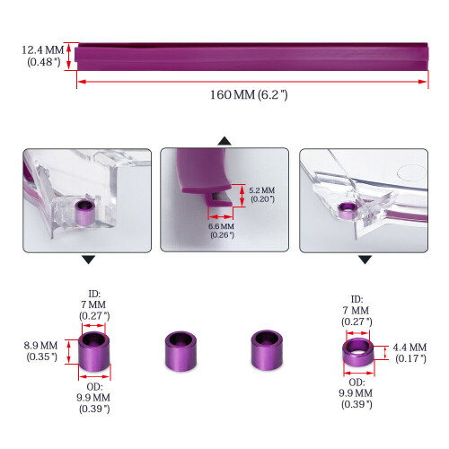 Transparent kamremskåpa Turbo för DSM Evolution 1