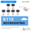 6 st gummiringar set RC helikopter flygplan drönare reservdelar 3