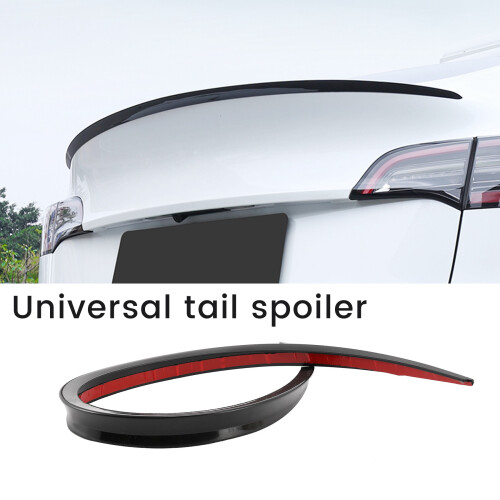 1,2 m universal glanssvart bakspoiler för 2