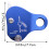 Rope Ascender,Self-Locking Rope Grip for Climbing 8-13MM,Blue 4