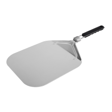 Opvouwbare aluminium pizzaschep voor het bakken van pizza en cake op de oven en grill