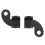 2 Pcs 12mm Hitch for Bike Trailers Replacement- Hitch Coupler 3