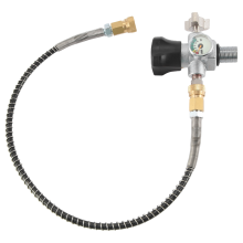 M18X1.5 gänga 4500Psi SCBA-ventilregulator påfyllningsstationsslang för PCP