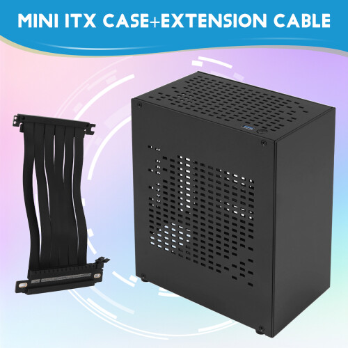 A07 Mini ITX-datorchassi USB 3.0 med förlängningskabel (A) 2