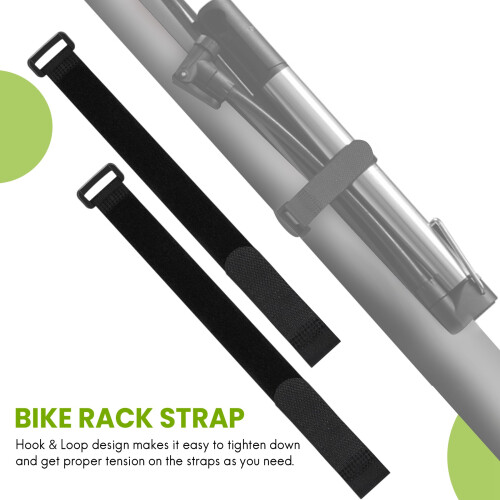 Lot de 10 sangles de transport pour porte-vélos, 30 cm 2