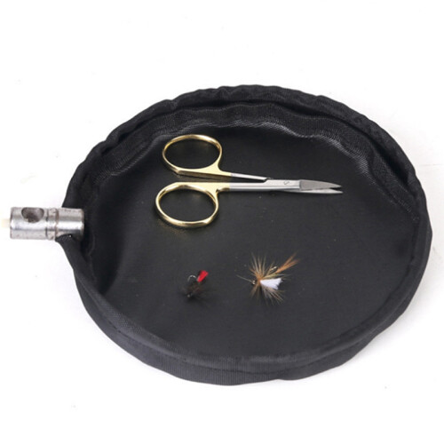 Fly Tying Tray Waste Basket Fly Tying Vise Trash Holder Bag Tools 1