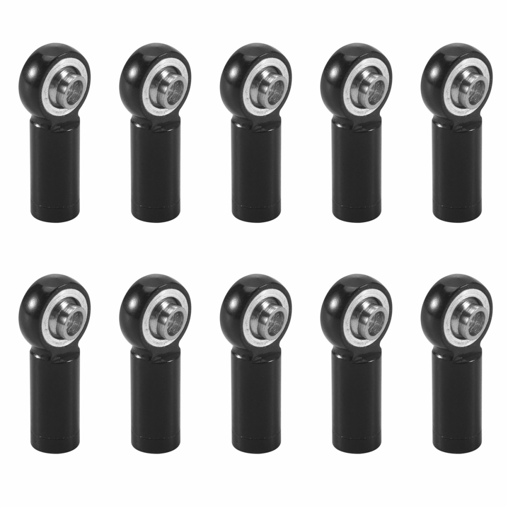 Photos - Parts for Drones & RC models Merkloos 10Pcs Metal M2.5 Link Tie Rod End Ball Joint for A959,Black 