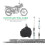 Motorfiets koppelingshendel Easy Pull-kabel voor 4