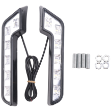 2 x 12 V superhelle DRL-LED-Tagfahrlichter